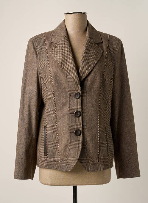 Blazer marron FRANK WALDER pour femme