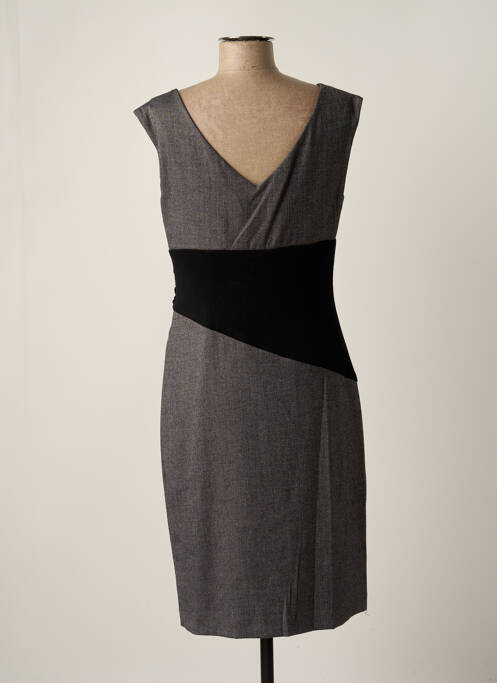 Robe mi-longue gris PAUL BRIAL pour femme