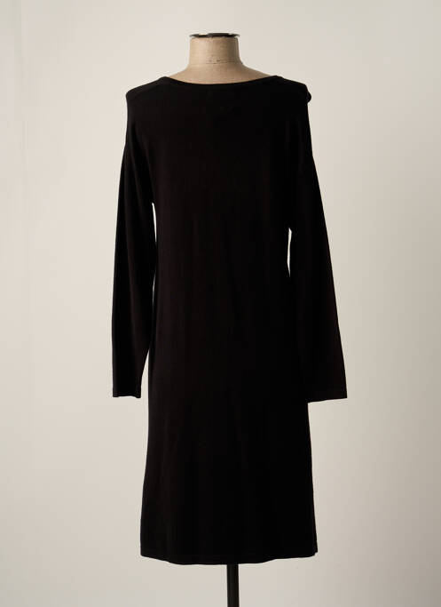 Robe mi-longue noir CISO pour femme