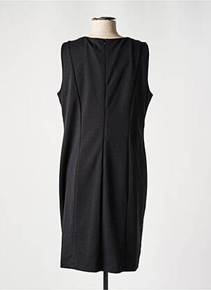 Robe mi-longue sans manche sans manche noir FRED SABATIER femme