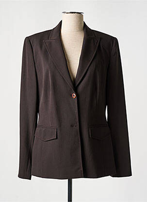 Blazer poches marron MARIELLA ROSATI femme