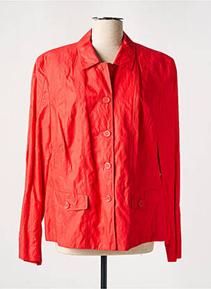 Veste casual epaulette rouge BASLER femme