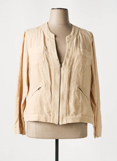 Veste casual beige FRED SABATIER pour femme