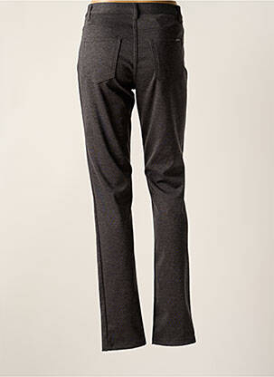 Pantalon droit stretch taille normale gris COWEST femme