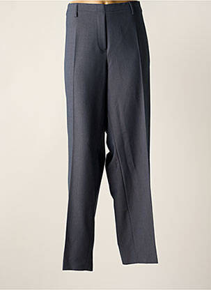 Pantalon droit taille élastique taille normale bleu GERKE MY PANTS femme