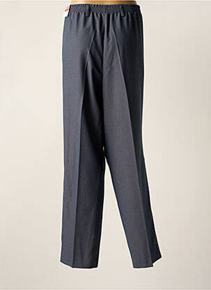 Pantalon droit taille élastique taille normale bleu GERKE MY PANTS femme