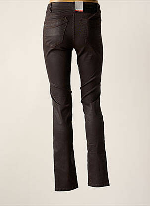 Pantalon slim taille normale taille normale marron ASCARI femme