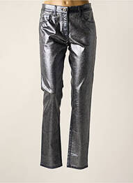 Pantalon slim taille normale taille normale gris ZERRES femme