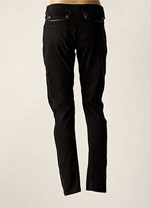 Pantalon slim tissage popeline taille normale noir ISABEL DE PEDRO femme