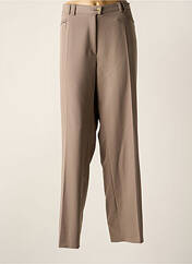 Pantalon droit beige GERKE MY PANTS pour femme seconde vue