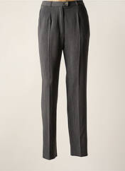 Pantalon droit gris QUATTRO pour femme seconde vue