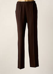 Pantalon droit marron QUATTRO pour femme seconde vue