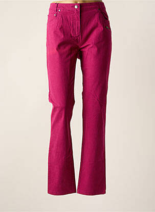 Pantalon slim violet THALASSA pour femme