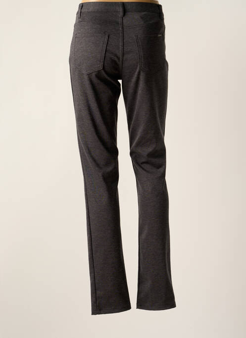 Pantalon droit stretch taille normale gris COWEST femme