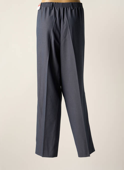 Pantalon droit taille élastique taille normale bleu GERKE MY PANTS femme