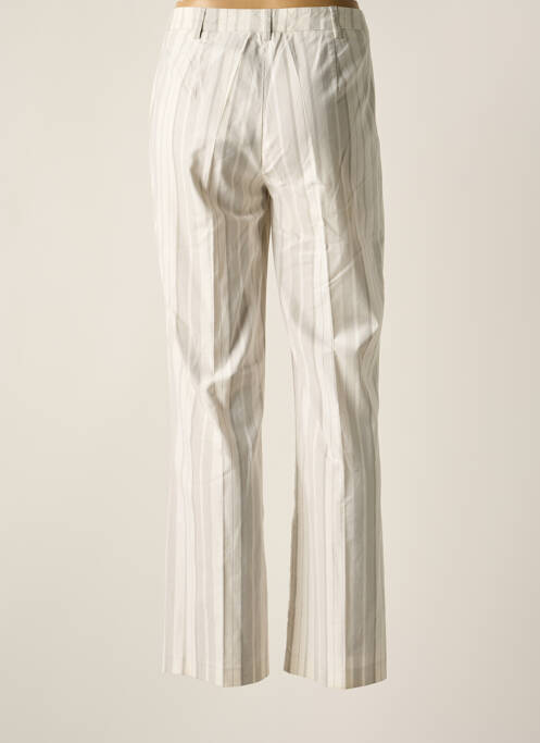 Pantalon droit beige HAUBER pour femme