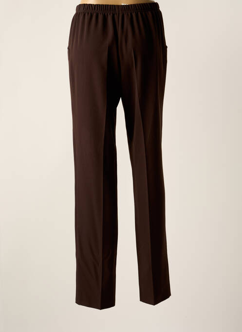 Pantalon droit marron QUATTRO pour femme