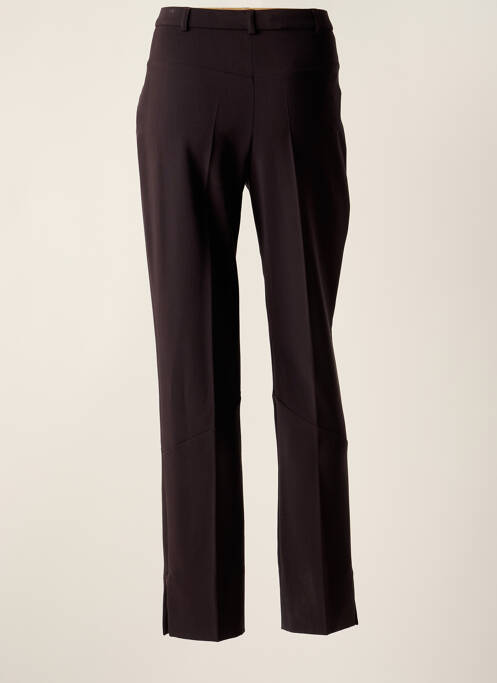 Pantalon droit violet CHRISTINE LAURE pour femme