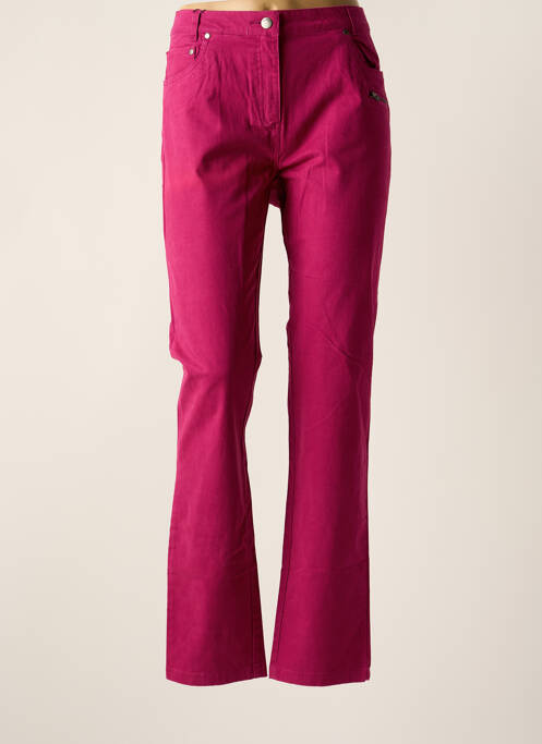 Pantalon slim violet THALASSA pour femme