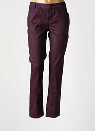 Pantalon poches taille basse violet AKELA KEY femme