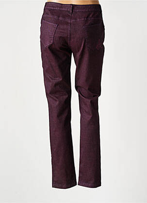 Pantalon poches taille basse violet AKELA KEY femme