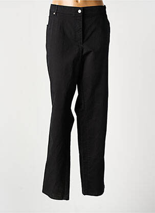 Pantalon slim taille normale noir GERKE MY PANTS femme