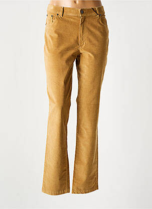 Pantalon slim stretch taille normale beige ROSA ROSAM femme