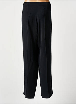 Pantalon droit taille élastique noir JEAN DELFIN femme