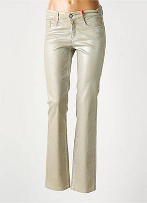 Pantalon slim poches or ASCARI femme