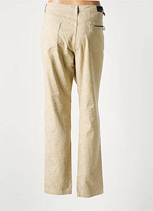 Pantalon slim stretch taille normale beige WALTRON femme