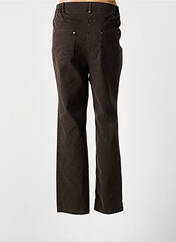 Jeans coupe droite marron GERKE MY PANTS pour femme seconde vue