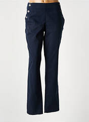 Pantalon droit bleu SAINT JAMES pour femme seconde vue