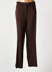 Pantalon droit marron QUATTRO pour femme seconde vue