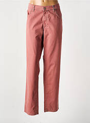 Pantalon droit rose PIONEER pour femme seconde vue