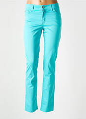 Pantalon slim bleu COWEST pour femme seconde vue