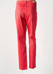 Pantalon slim rouge LCDN pour femme seconde vue