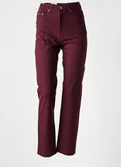 Pantalon slim violet PIONEER pour femme seconde vue