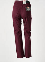 Pantalon slim violet PIONEER pour femme seconde vue