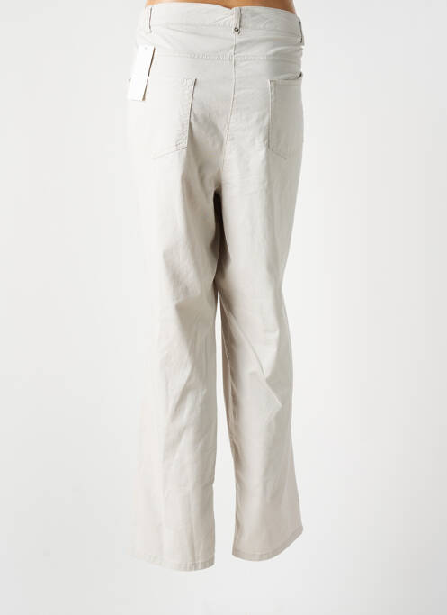 Pantalon slim taille normale beige GERKE MY PANTS femme