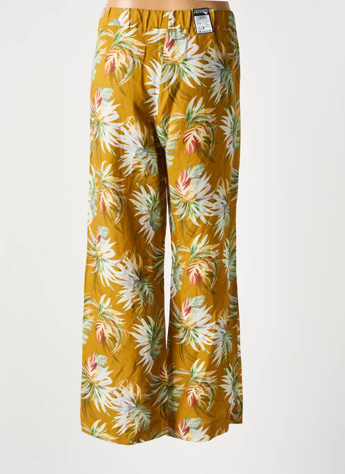 Pantalon 7/8 jaune ZERRES femme