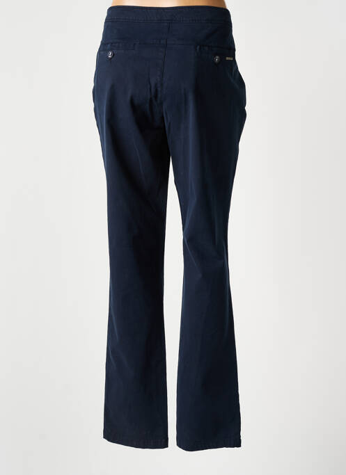 Pantalon droit bleu SAINT JAMES pour femme