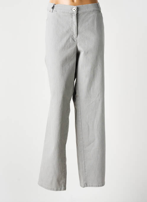 Pantalon droit gris GERKE MY PANTS pour femme