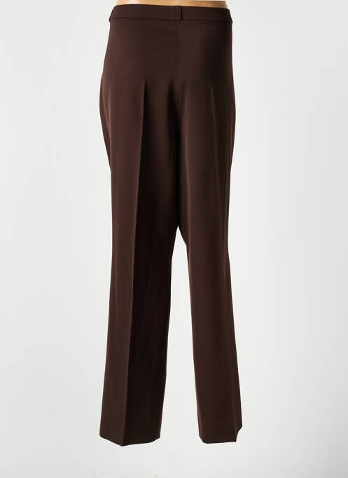 Pantalon droit marron QUATTRO pour femme