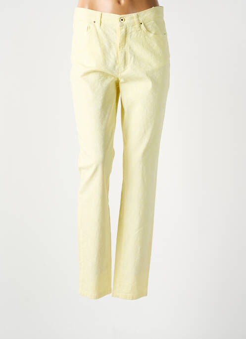 Pantalon slim jaune LCDN pour femme