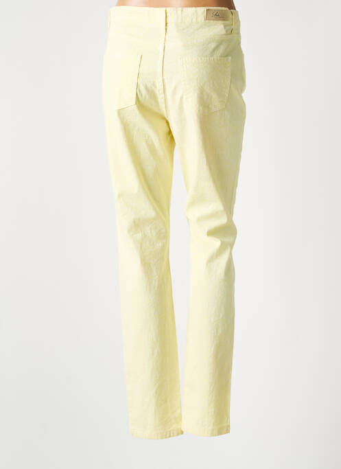 Pantalon slim jaune LCDN pour femme