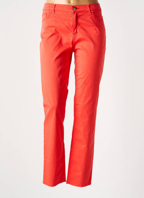 Pantalon slim rouge ELISA CAVALETTI pour femme