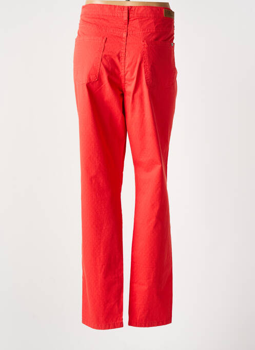 Pantalon slim rouge LCDN pour femme