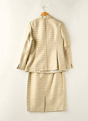 Ensemble jupe type de veste chic or M DAQUIN femme