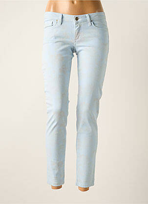 Jeans coupe slim stretch taille normale bleu LCDN femme