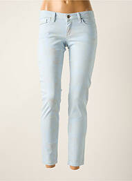 Jeans coupe slim stretch taille normale bleu LCDN femme